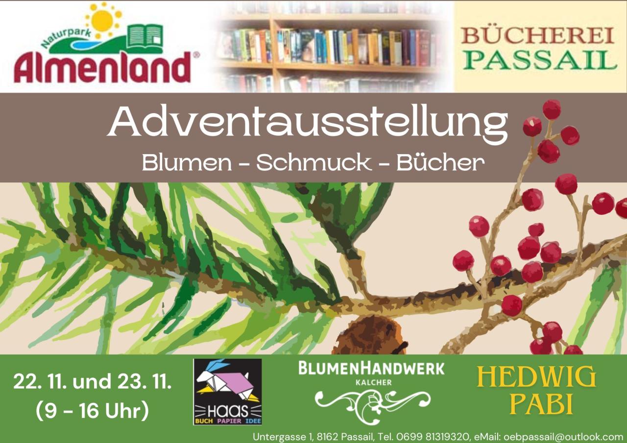 Adventausstellung Bücherei Passail