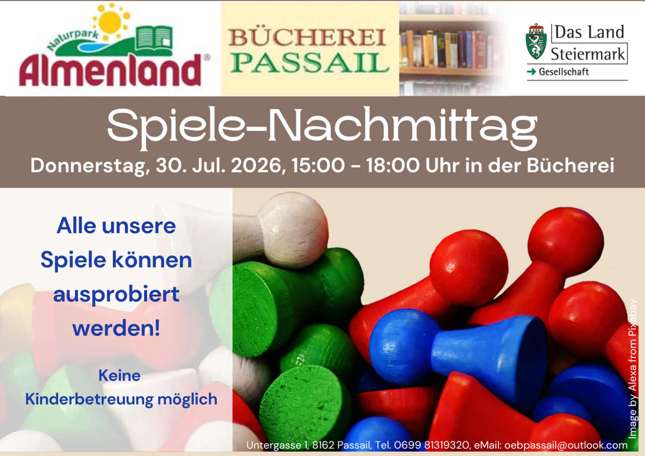 Spiele-Nachmittag Juli 2026