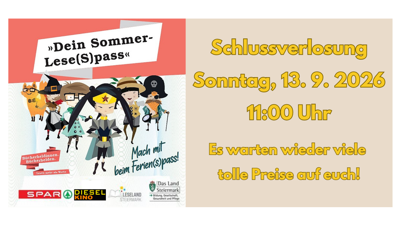 Schlussverlosung Sommerlese(s)pass