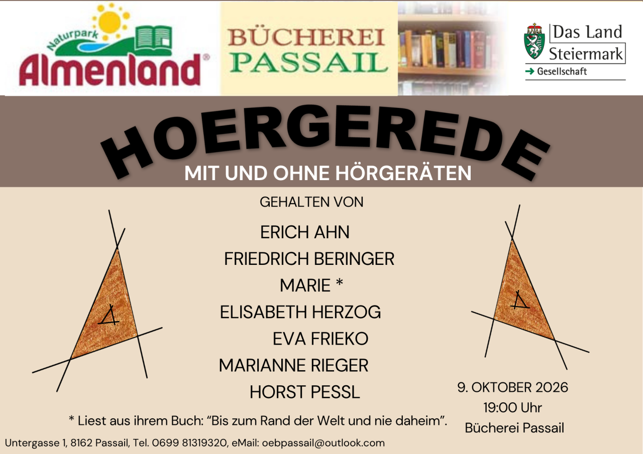 Lesung HOERGEREDE