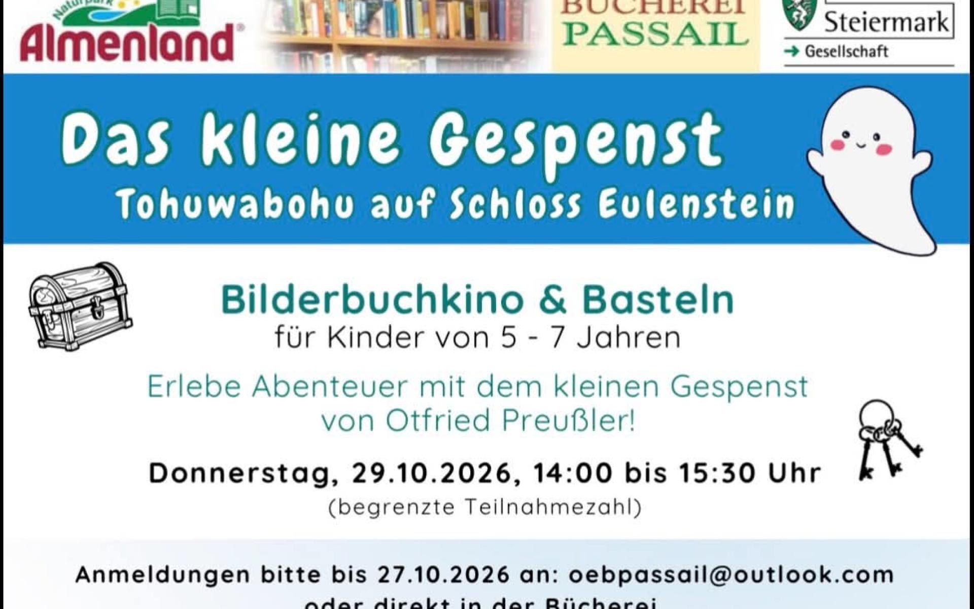 Bilderbuchkino und Basteln 