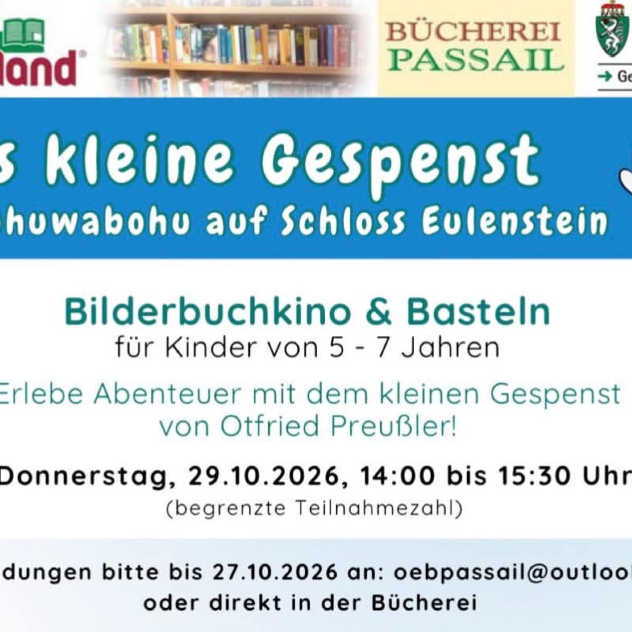 Bilderbuchkino und Basteln 